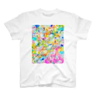 color me color worldのirodori Regular Fit T-Shirt