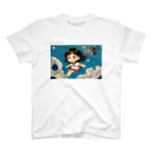 くま屋のSpacebound Girl スタンダードTシャツ