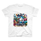 DJシャークのDJシャーク(PARY TIME) Regular Fit T-Shirt