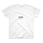 AY-28の日付グッズ6/26バージョン スタンダードTシャツ