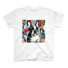 Artistic Allure EmporiumのCool French Bulldogs スタンダードTシャツ