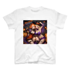 Gereroのハロウィーン二人の魔女 Regular Fit T-Shirt