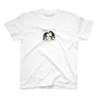 kumatakoのペンギン親子 スタンダードTシャツ