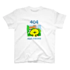 ぴよたそ商店の404NOT FOUNDのひよこ スタンダードTシャツ