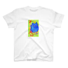 a529cのサイケミッドナイトネコ スタンダードTシャツ