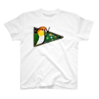 ムクデザインのシロハラインコのビリヤード Regular Fit T-Shirt