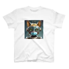 suyaのMask Robot Cat -マスクロボット猫- スタンダードTシャツ