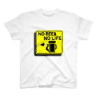 ようようよのNO BEER NO LIFE Regular Fit T-Shirt