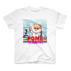 Pom-Dog'sのポメサイエンティスト Regular Fit T-Shirt