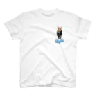 CATLESのネコ好き 猫柄 CATLES ChaCha パンク チャチャ Regular Fit T-Shirt