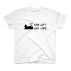 きら星のNO CAT NO LIFE Regular Fit T-Shirt