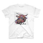 牛推し部の牛推し部(牛) Regular Fit T-Shirt