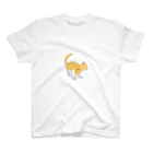 うちのねこの茶白猫　横 Regular Fit T-Shirt