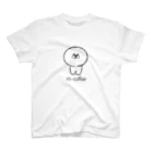 m-coffeeの白モフ　ビションフリーゼ Regular Fit T-Shirt