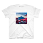 P.H.C（pink house candy）の富士山と紅葉、そして湖のグッズ Regular Fit T-Shirt