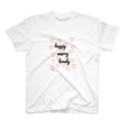 おぼこ屋のhappy merry lovely! スタンダードTシャツ