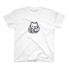 Kalytero グッズ制作部の業務用端末猫 Regular Fit T-Shirt