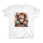 Jake-Hokkaido のJK-005 Pierrot girl スタンダードTシャツ