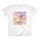 Thanks And You. STUDIOの可愛いヨギーニ　-男の子- スタンダードTシャツ