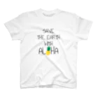 ALOHA from HAWAII 〜ハワイから愛を込めて〜のSAVE THE EARTH WITH ALOHA スタンダードTシャツ