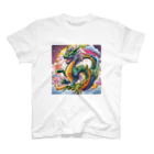 Ryu76 shopの虹龍 Regular Fit T-Shirt