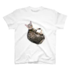 Emma y Linusのエマ　キジトラ　猫 スタンダードTシャツ