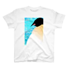 人鳥舎のどっしりコウテイペンギン Regular Fit T-Shirt