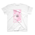 花巻花郎のぐにょぐにょうさぎちゃん Regular Fit T-Shirt