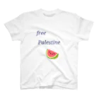 鸚哥ノ館のfreePalestine スタンダードTシャツ