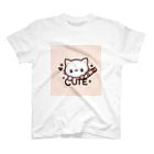 mini_asuのCut 猫 Regular Fit T-Shirt