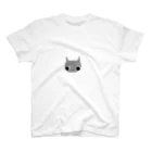 Popo Landのねこの「ね」 スタンダードTシャツ