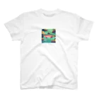 カズの「清流の住人」 Regular Fit T-Shirt