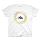 ussishopの高級感のあるゾウのロゴ　アイテム スタンダードTシャツ