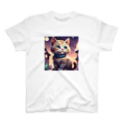 ショップ・ザ・バッジョのとってもかわいい猫❤️ Regular Fit T-Shirt