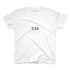 AY-28の日付グッズ7/18バージョン スタンダードTシャツ