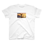 Welina_S-Artのサンセットチワワ Regular Fit T-Shirt