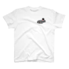 nekooonekの黒猫ガンメタスポーツカー Regular Fit T-Shirt