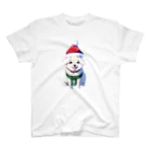 KafyRiruのMerry Xmas　わんこ Regular Fit T-Shirt