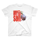 animalholicのWHY SO SERIOUS? って聞くオカメインコ スタンダードTシャツ