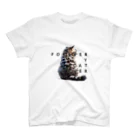 chubby the catのforever y cat lover01 スタンダードTシャツ