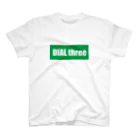 D3 DIAL threeのDIAL three バックプリントT  スタンダードTシャツ