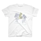 天狗達磨堂のHANATAKA-TENGU KARASU-TENGU 2 スタンダードTシャツ