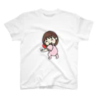 chiyomiiinの卓球ちよ子 スタンダードTシャツ