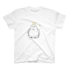 コザクラインコ/Lovebirdのたぶん1番偉いとり スタンダードTシャツ