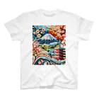 kageblogの日本の伝統と美しさを象徴するモザイクアート スタンダードTシャツ