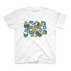 yoshiveggieのHanae Vine Flower Regular Fit T-Shirt