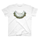 竹条いちいのツキノワ moss green Regular Fit T-Shirt