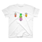 森図鑑の[森図鑑] 龍とハシビロコウとガマグチヨタカのツーリング Regular Fit T-Shirt