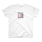 主の思いつき画像グッズ店のもふもふわんちゃん2 スタンダードTシャツ