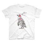Drecome_DesignのMusic Penguin Regular Fit T-Shirt